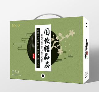 绿色中国风国饮精品茶茶叶包装
